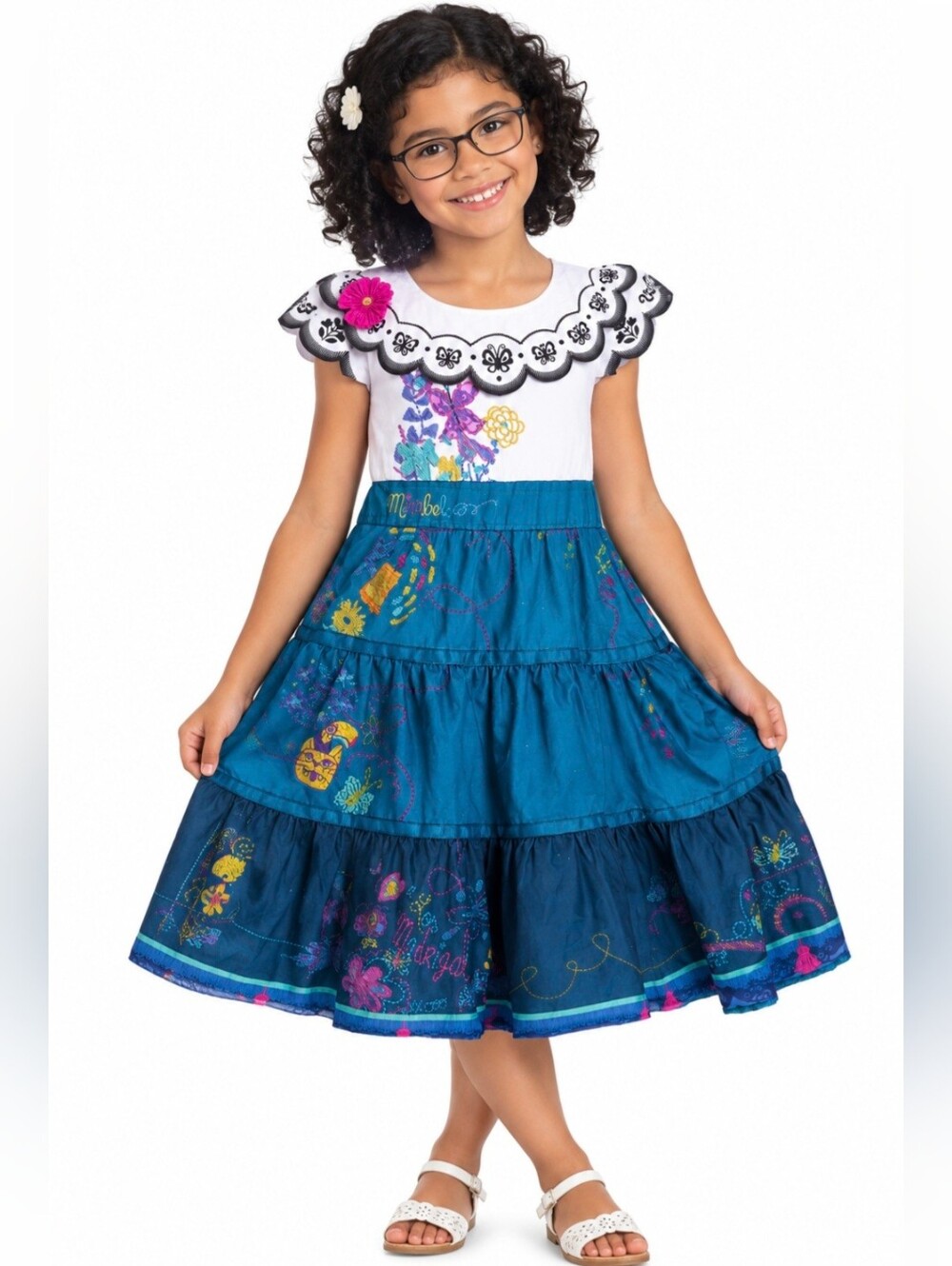 Disney Encanto Maribel's Play Dress UP Size 4-6X NWT.